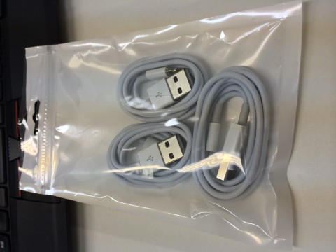 激安Lightning(ライトニング) – USB ケーブル買ってみました。＞使えました！ #その2